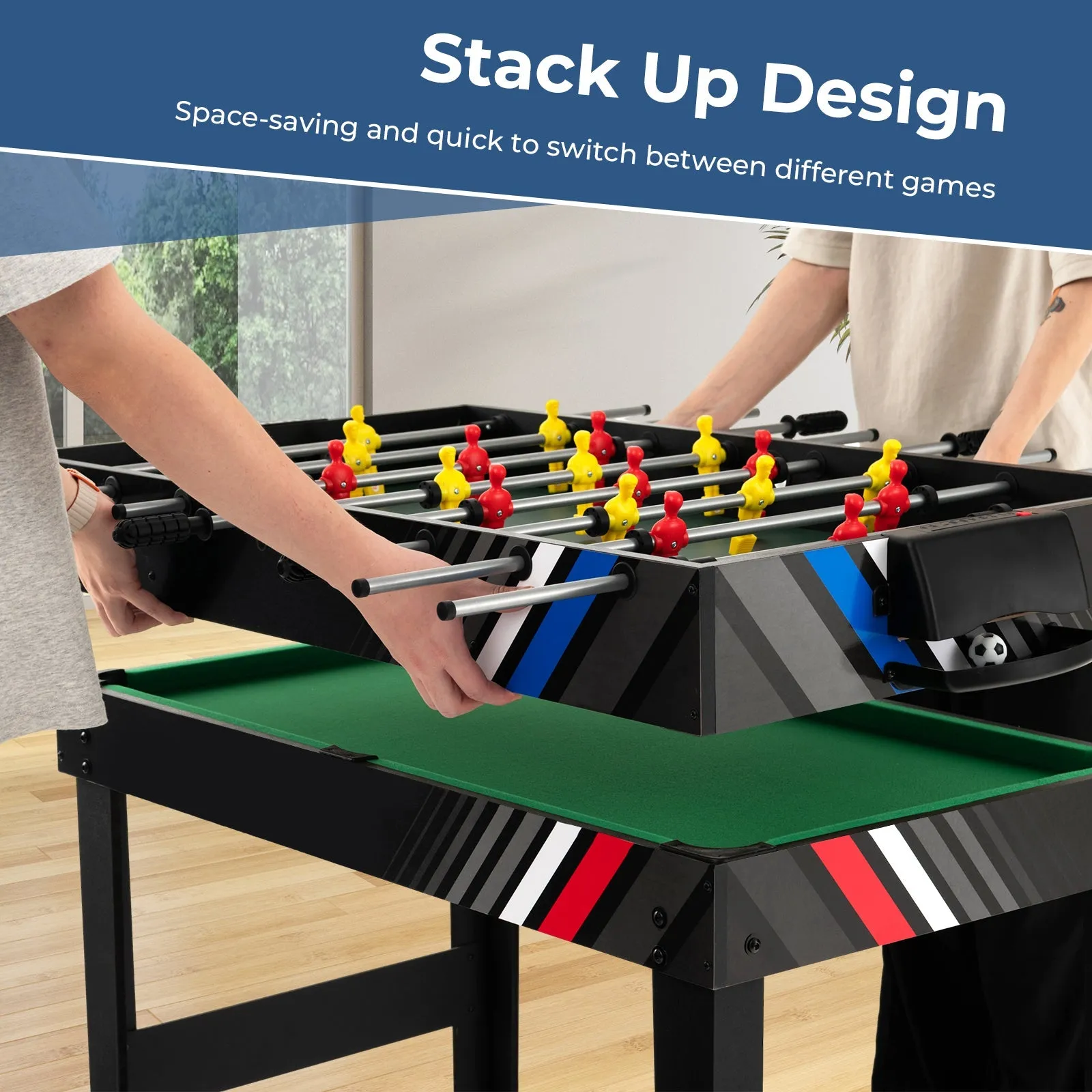 125 cm Combination Multi-Game Table