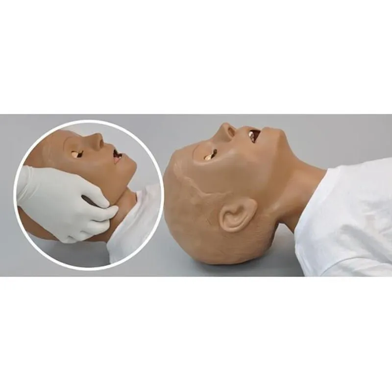 5-Year Pediatric Airway Trainer Simulator, Dark