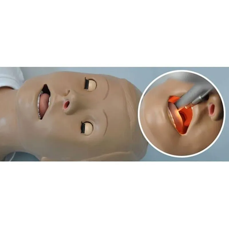 5-Year Pediatric Airway Trainer Simulator, Dark