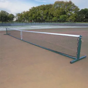 76MM FREESTANDING TENNIS POSTS WITH WHEELS