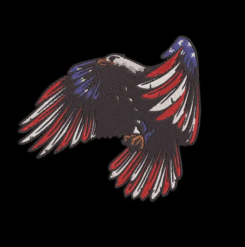 American USA Eagle - Embroidery Design