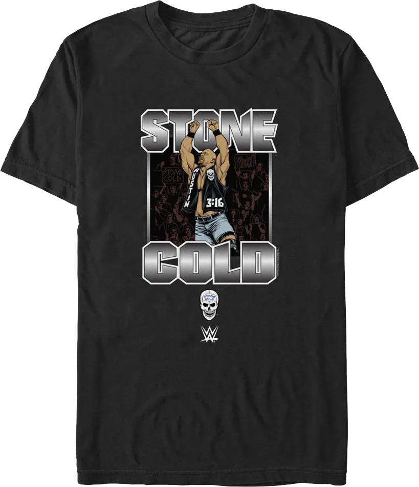 Arms Raised Stone Cold Steve Austin T-Shirt