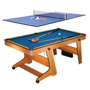 BCE FOLDING POOL & GAMES TABLE