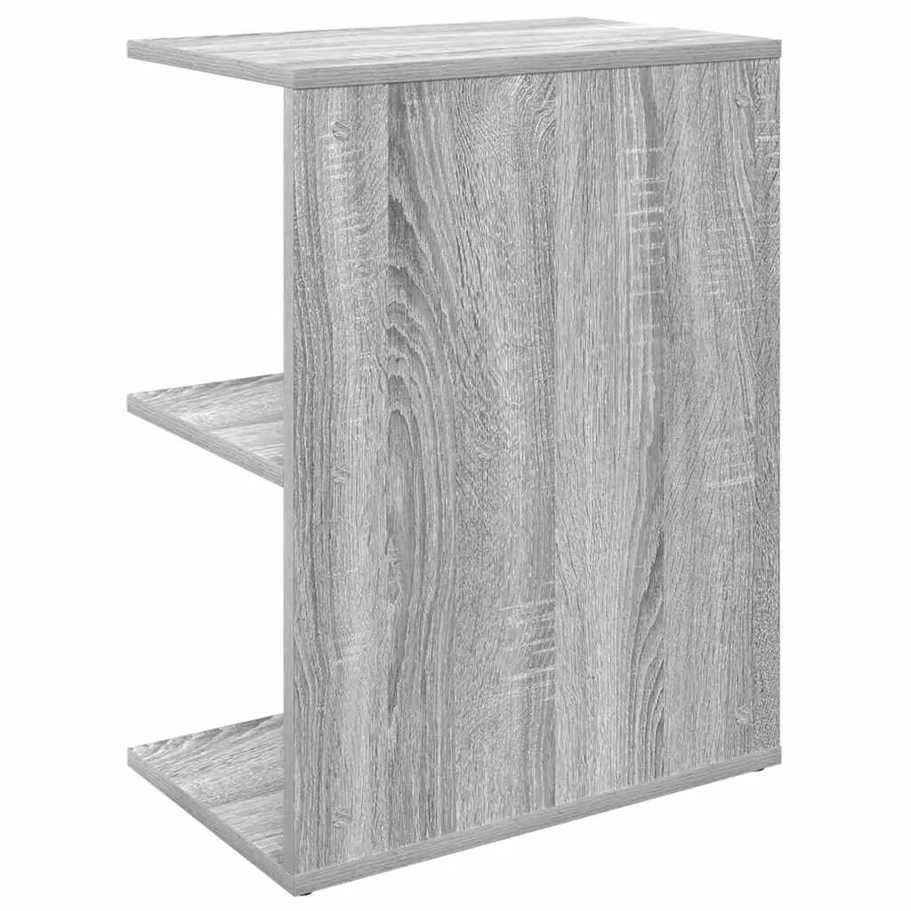 Bedside Tables 2 pcs Grey Sonoma 46.5x29x61 cm Engineered Wood