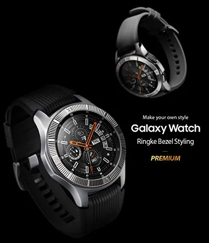 Bezel Styling for Galaxy Watch 46mm / Galaxy Gear S3 Frontier - [Stainless Steel]