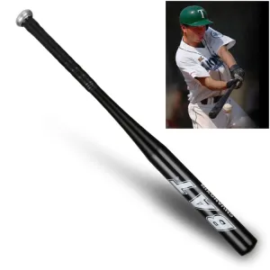 Black Aluminium Alloy Baseball Bat Batting Softball Bat, Size:34 inch