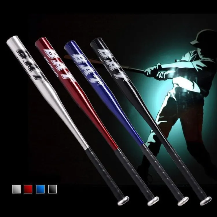 Black Aluminium Alloy Baseball Bat Batting Softball Bat, Size:34 inch