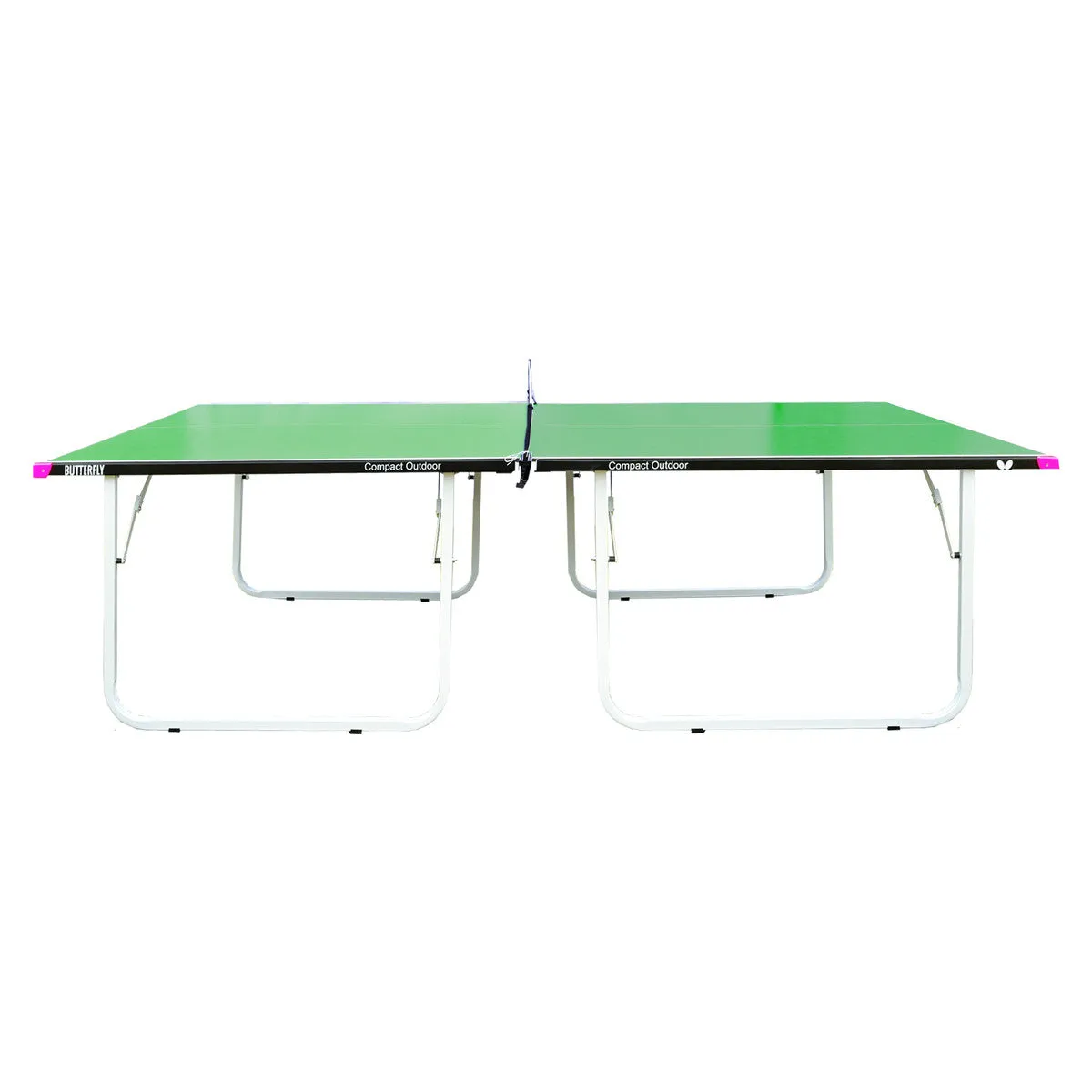 Butterfly Compact Indoor/Outdoor Green Table Tennis Table