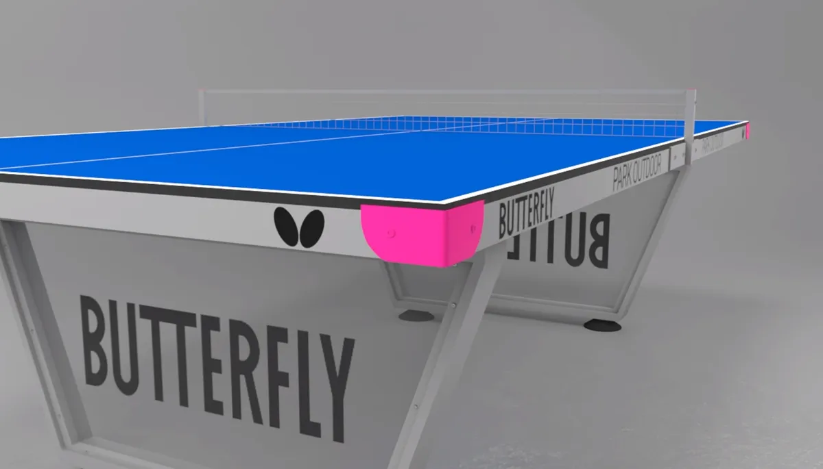 Butterfly Park Outdoor Table Tennis Table