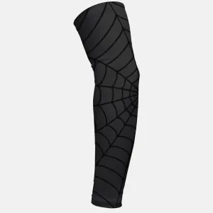 Charcoal with Black Web Pattern Arm Sleeve