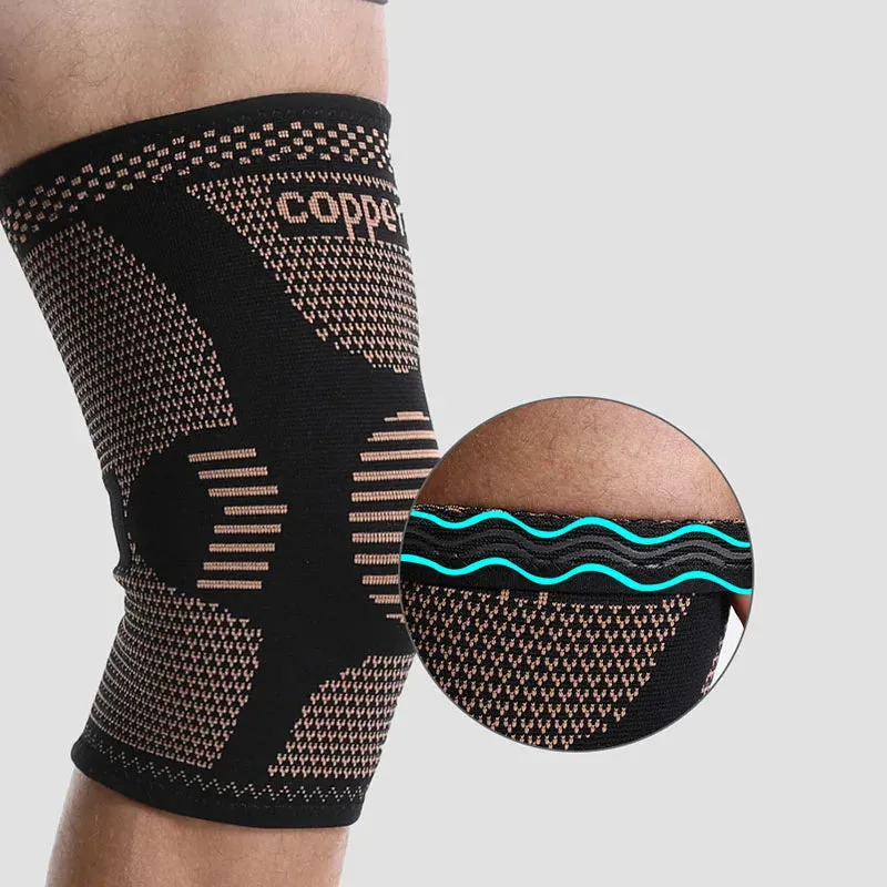 Copper Fiber Compression Sports Gear Set for Fitness & Recovery