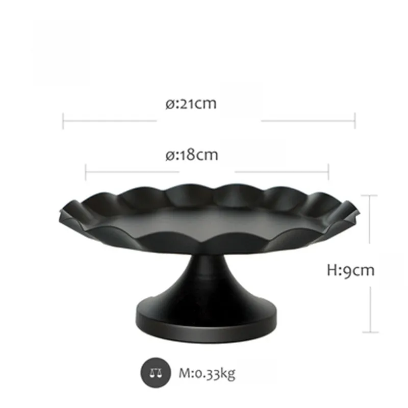 Creative Wedding Dessert Table Decoration Black Cake Stand