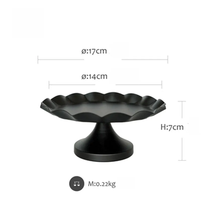 Creative Wedding Dessert Table Decoration Black Cake Stand