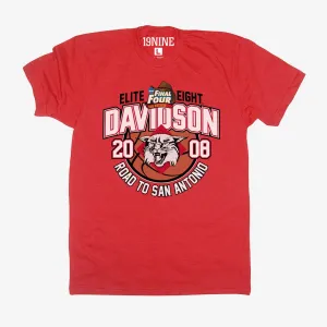 Davidson 2008 Elite 8 Vintage Tee