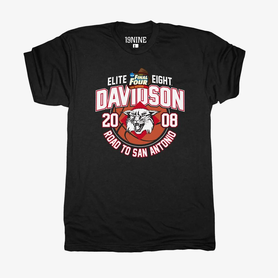 Davidson 2008 Elite 8 Vintage Tee