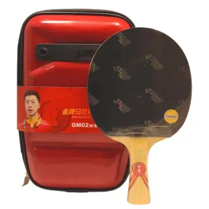 Ma Long 02 DHS Gold Medal Shakehand Table Tennis Racket - Premium Performance and Quality