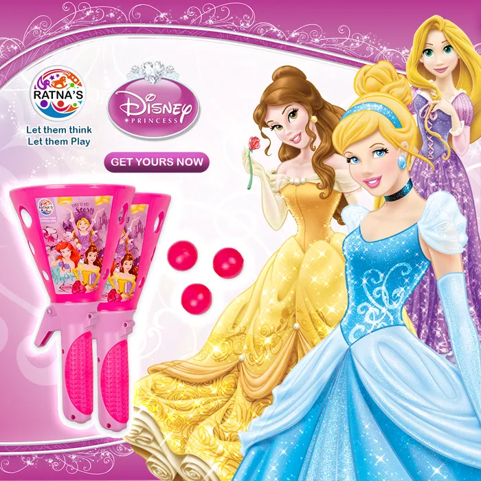 Disney Princess Sky ping pong A perfect catching fun game