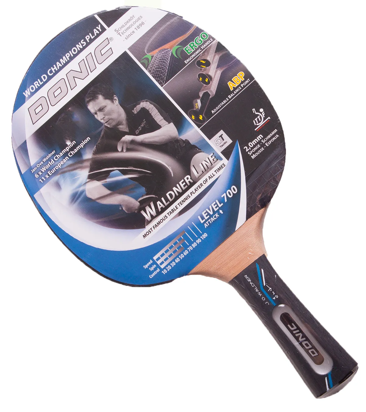 Donic Schildkrot Waldner 700 Table Tennis Bat Attack