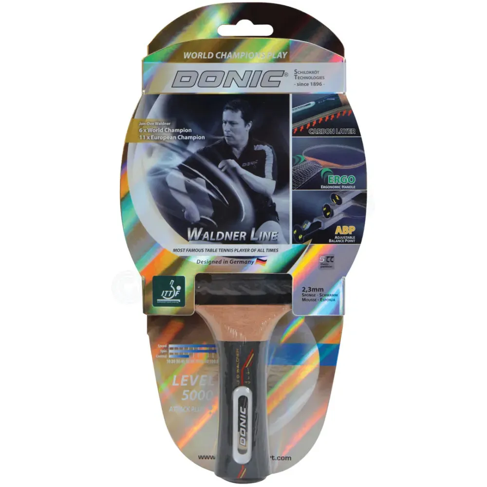 Donic-Schildkröt® Table Tennis Racket Waldner Line 5000