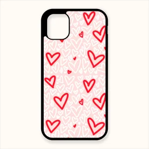 Doodle Hearts Case