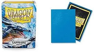 Dragon Shield: Standard 100ct Sleeves - Sapphire (Matte)