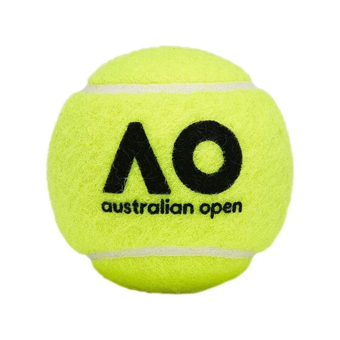 Dunlop Australian Open Tennis Ball Pack of 4 cans (12 balls)| Official Grand Slam Quality