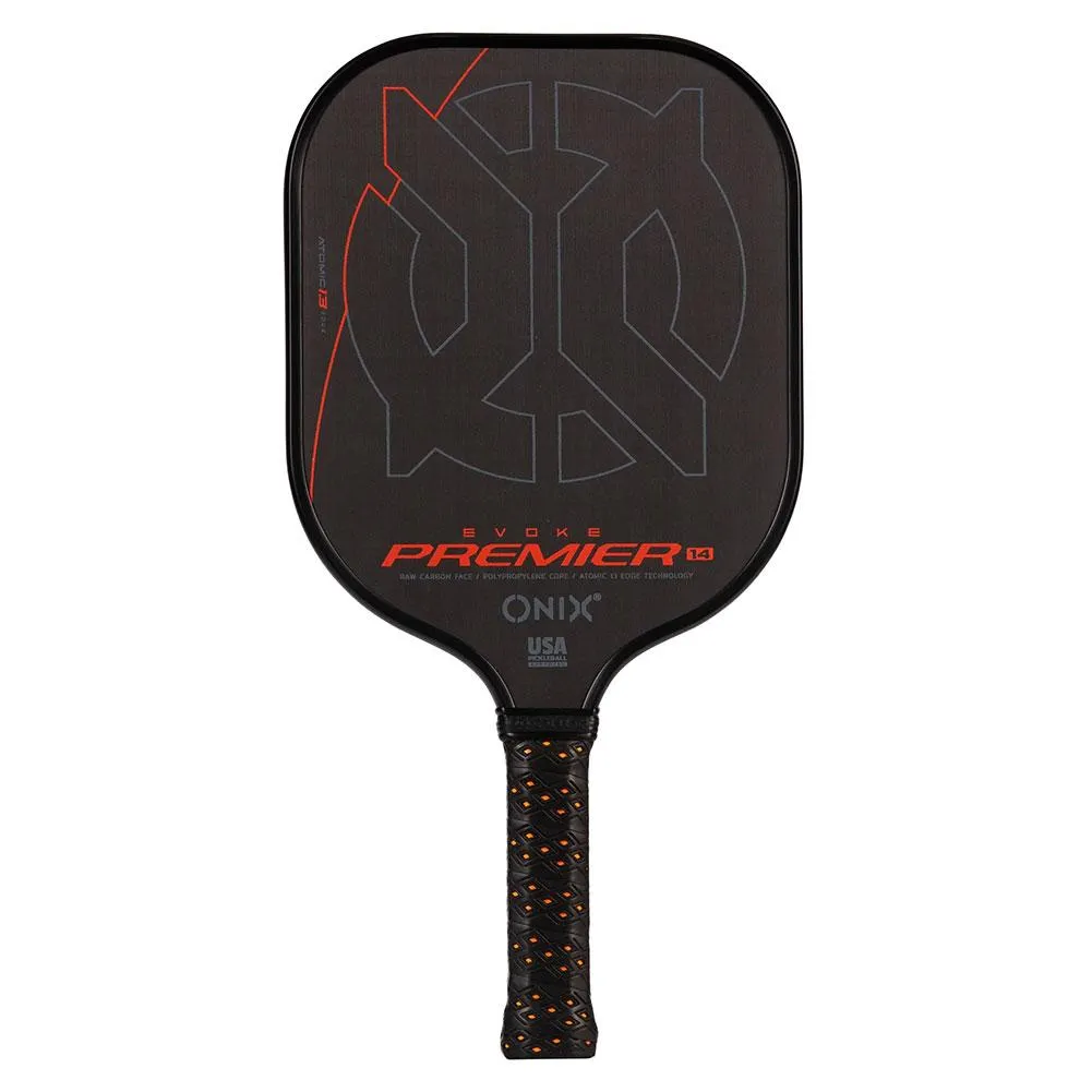 Evoke Premier Raw Carbon 14 Pickleball Paddle