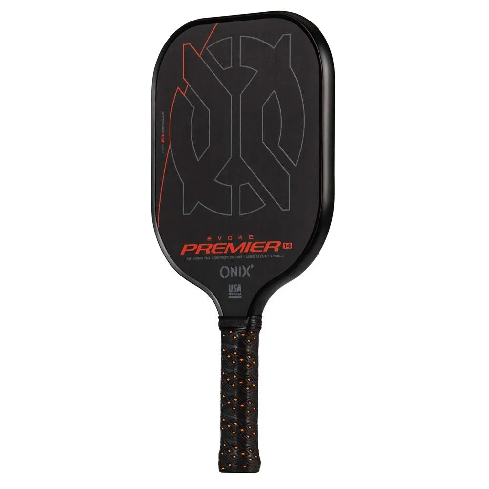 Evoke Premier Raw Carbon 14 Pickleball Paddle