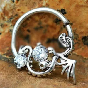 Flying Dragon Annealed Seamless Ring