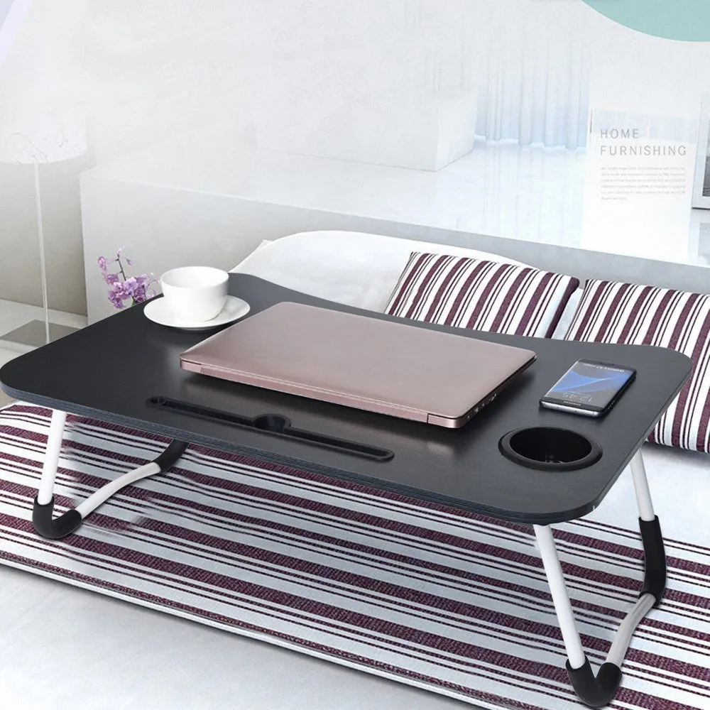 Foldable Portable Stand ergonomically designed curved riser Table Small Desk, Breakfast Tray