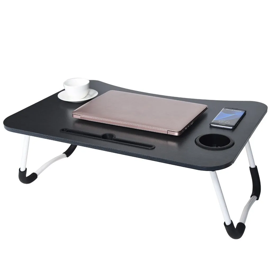 Foldable Portable Stand ergonomically designed curved riser Table Small Desk, Breakfast Tray