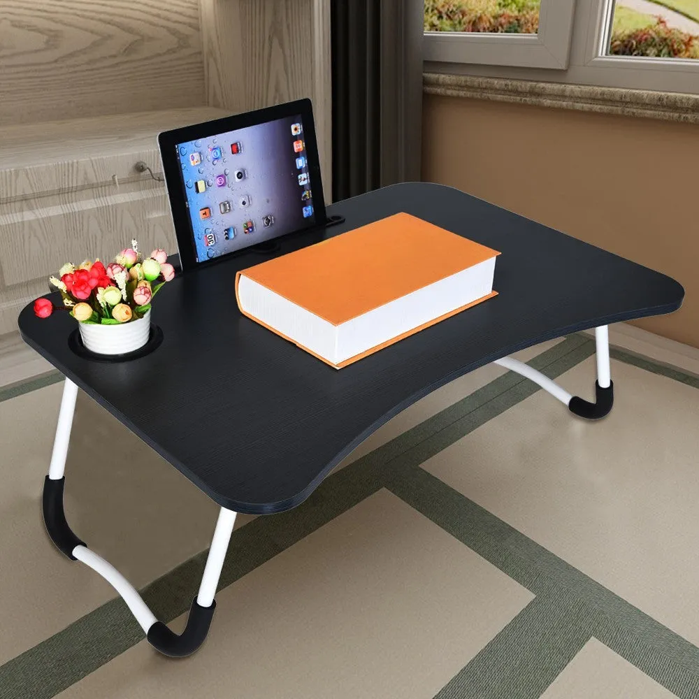 Foldable Portable Stand ergonomically designed curved riser Table Small Desk, Breakfast Tray