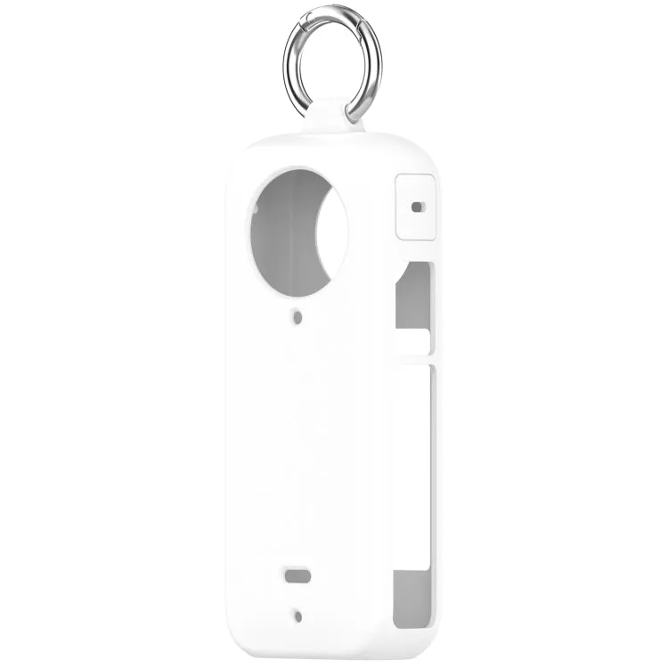 For Insta 360 X4 Portable Silicone Protective Case(White)