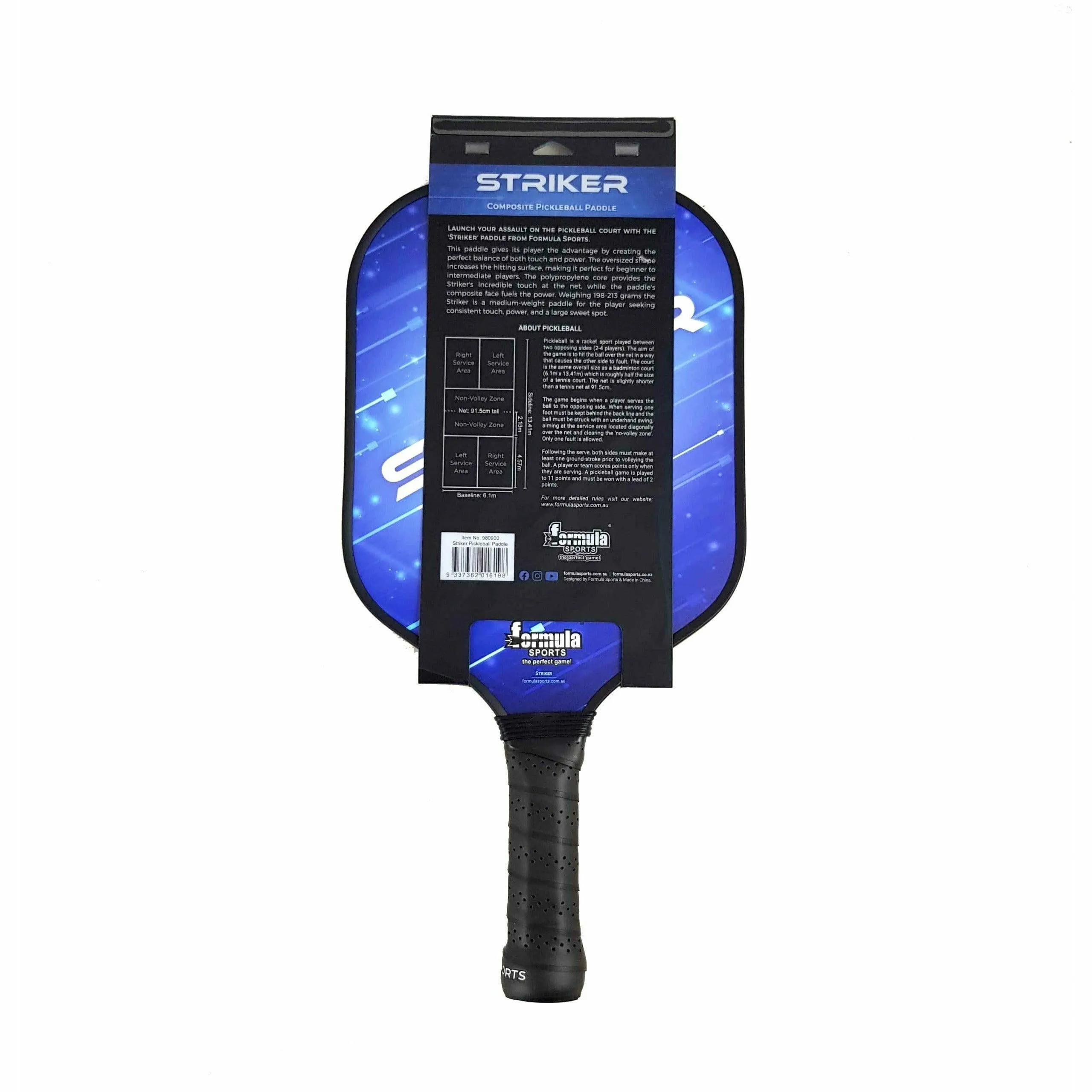 Formula Sports Striker Composite Pickleball Paddle - High-Performance, Lightweight Design for Precision Play