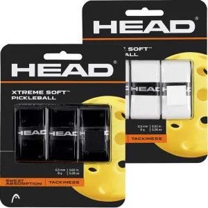 Head Xtreme soft Pickleball Paddle Overgrips - 3 Pack