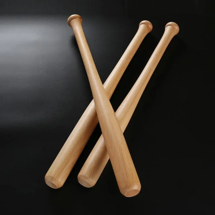 Heavy-Duty Solid Wood Baseball Bat, Size: 54cm