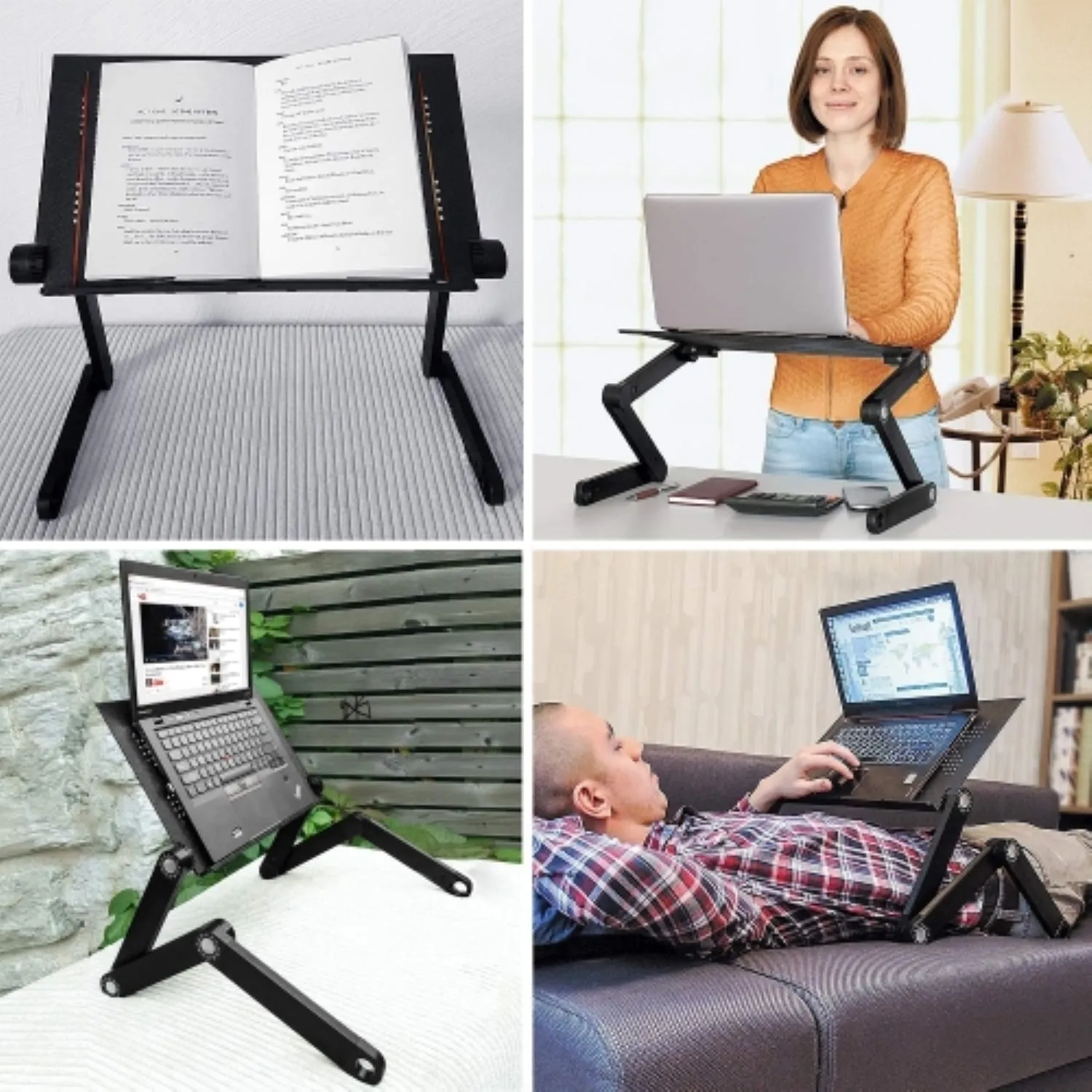 iHip Adjustable Portable Laptop Table Stand