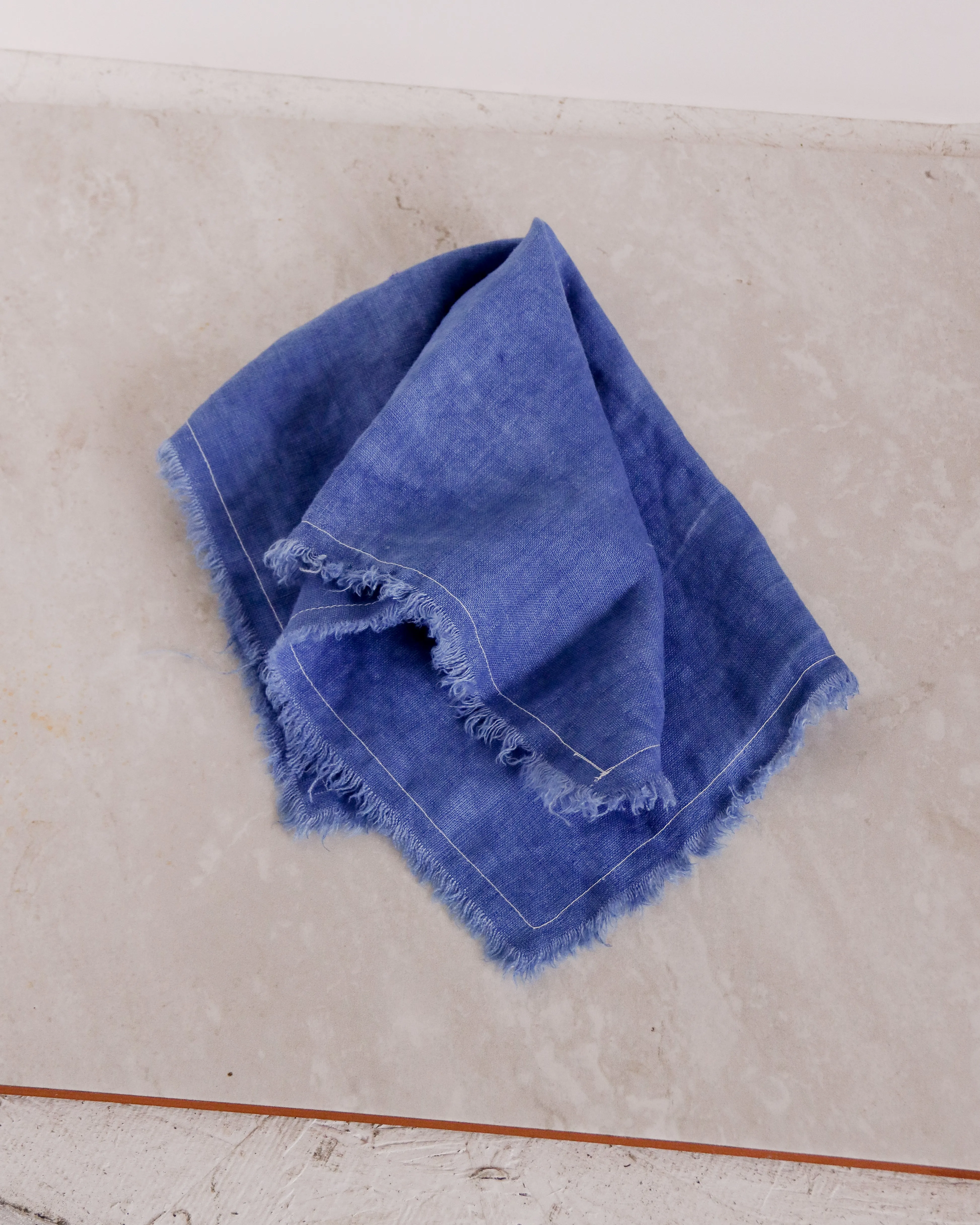 Indigo Linen Napkin Set