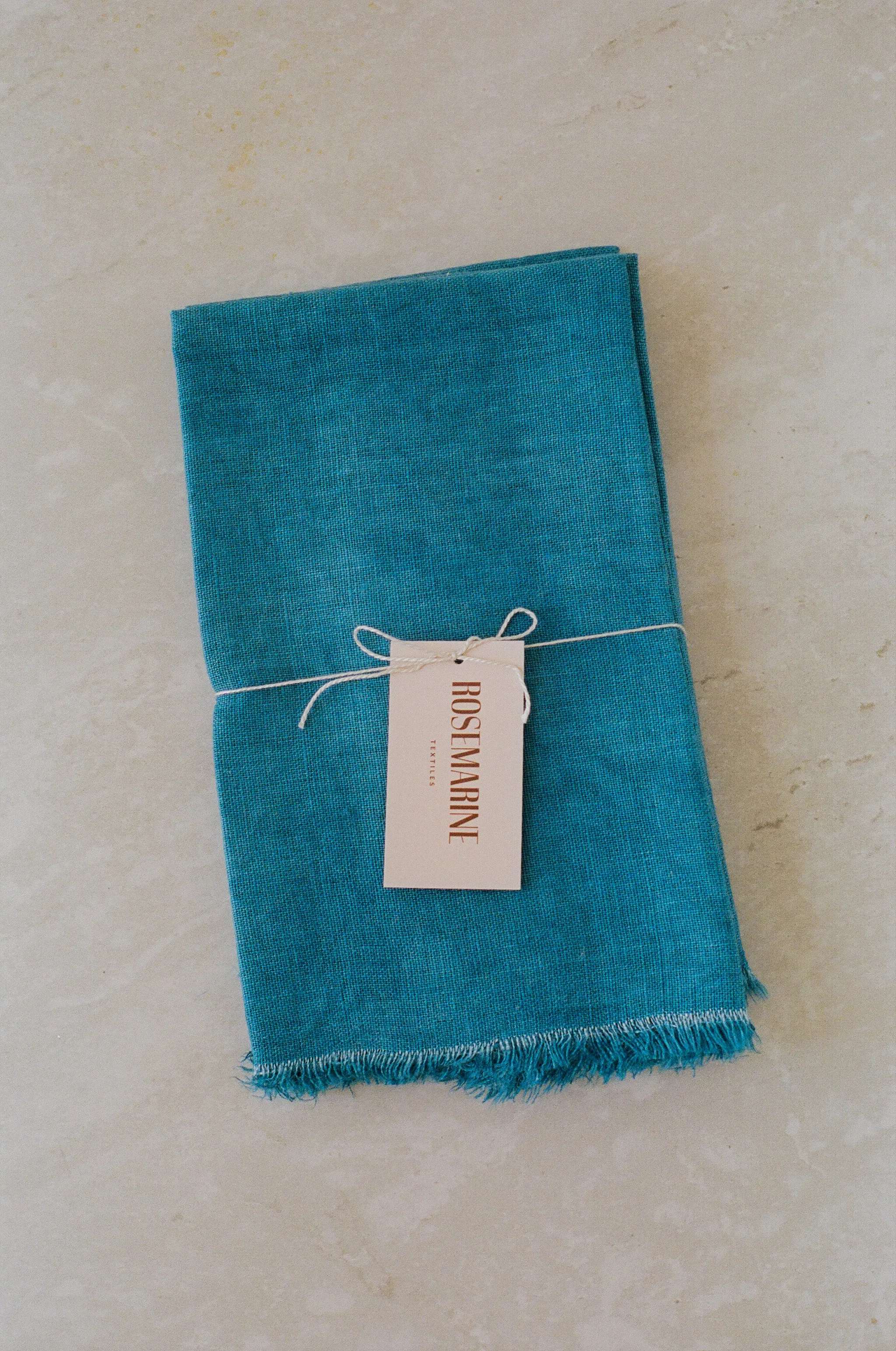 Indigo Linen Napkin Set