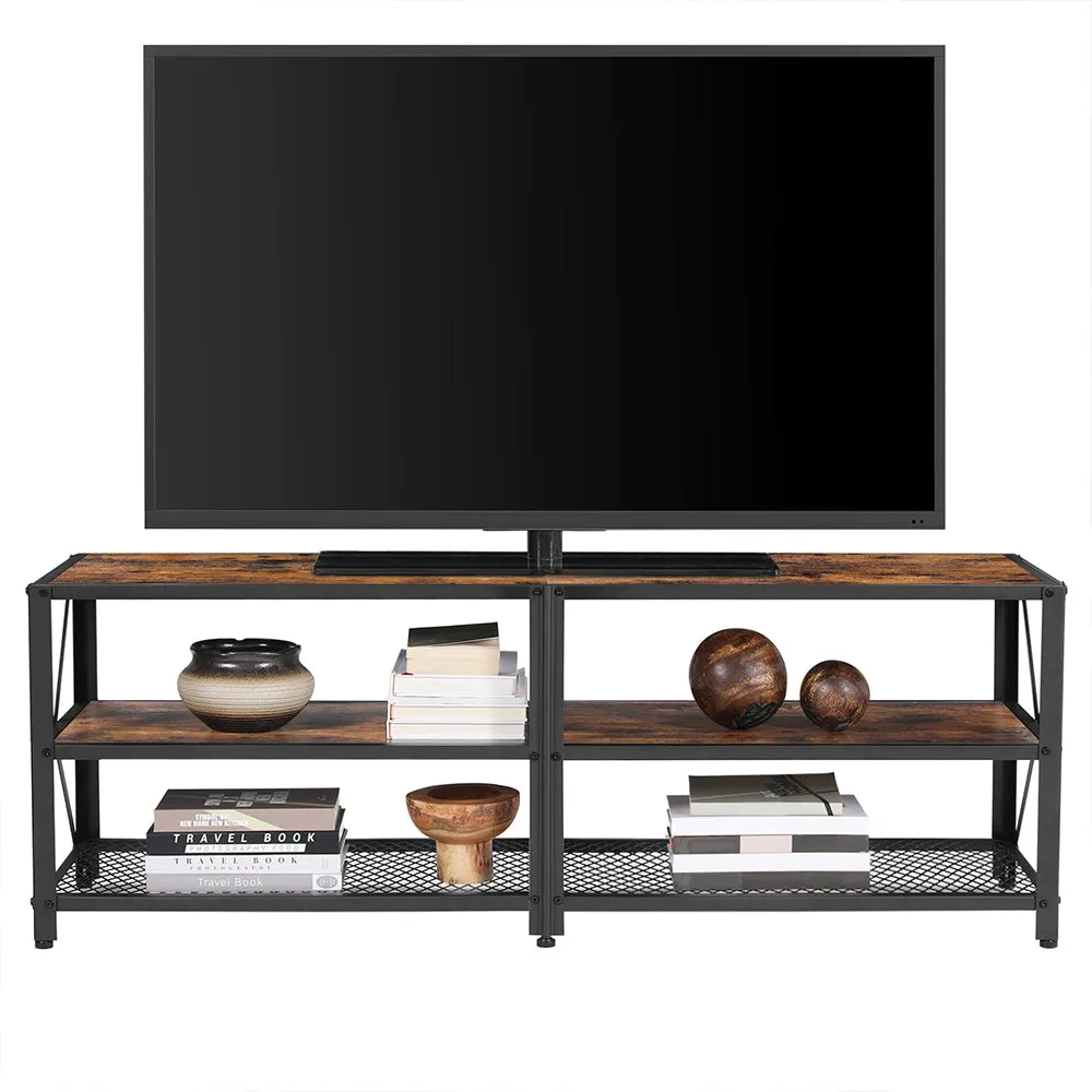 Industrial Farmhouse TV Console Stand