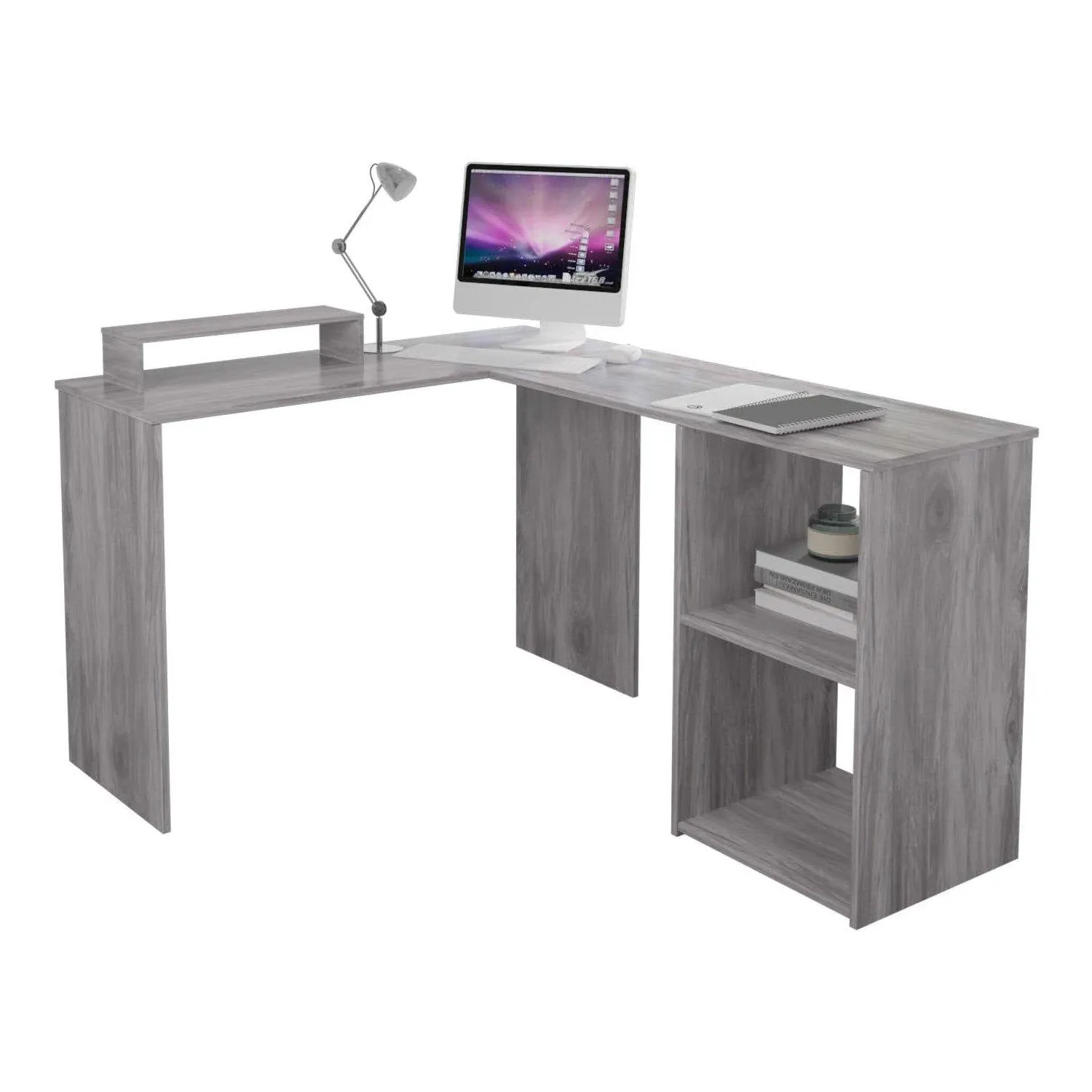 Joolihome Simple L-Shaped Computer Desk