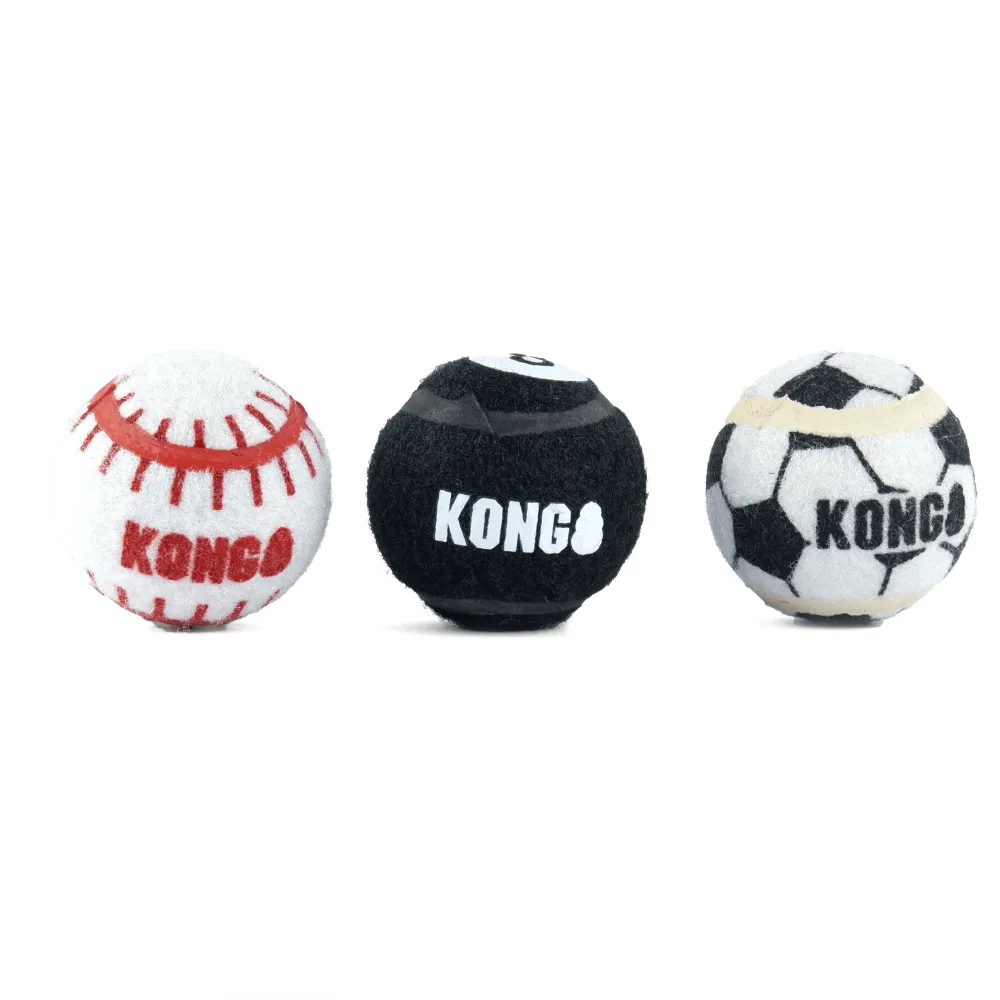 Kong Sports Ball Toy for Dogs (Black)