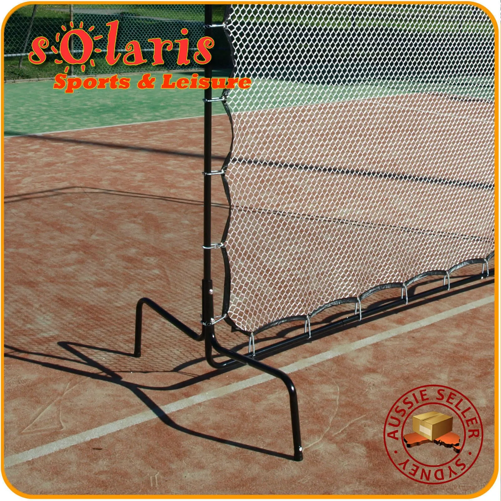 Large Tennis Rebound Net Heavy Duty Coaching Training Aid Practice Playback Net