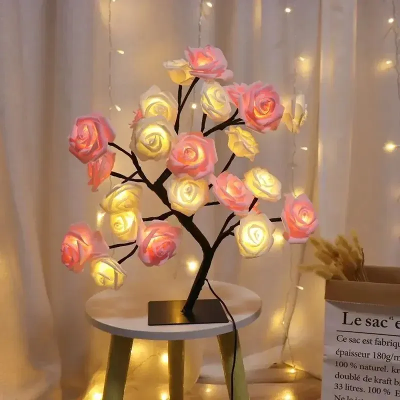 LED Fairy Flower Tree Table Lamps