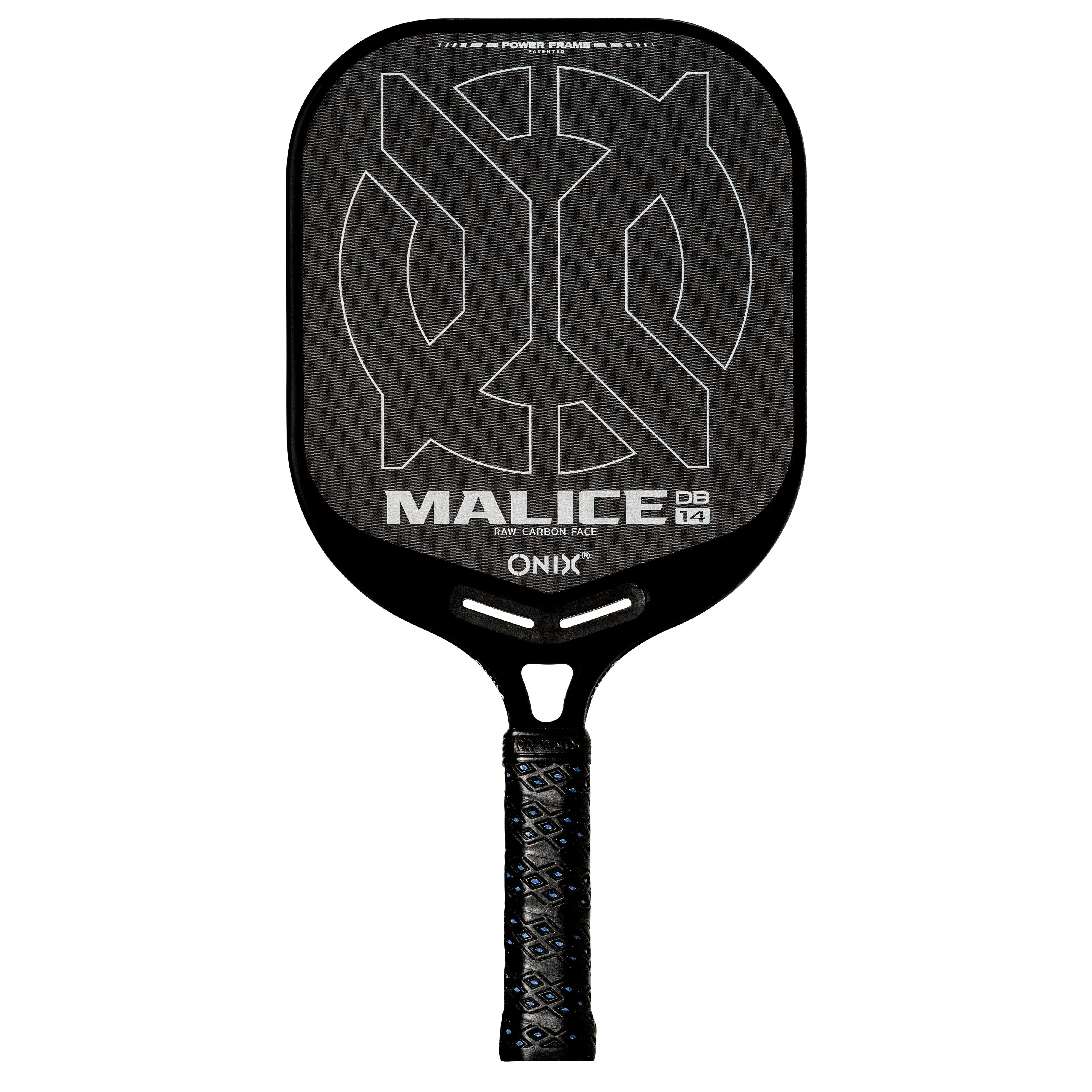 Malice DB Open Throat Raw Carbon Fiber Pickleball Paddle