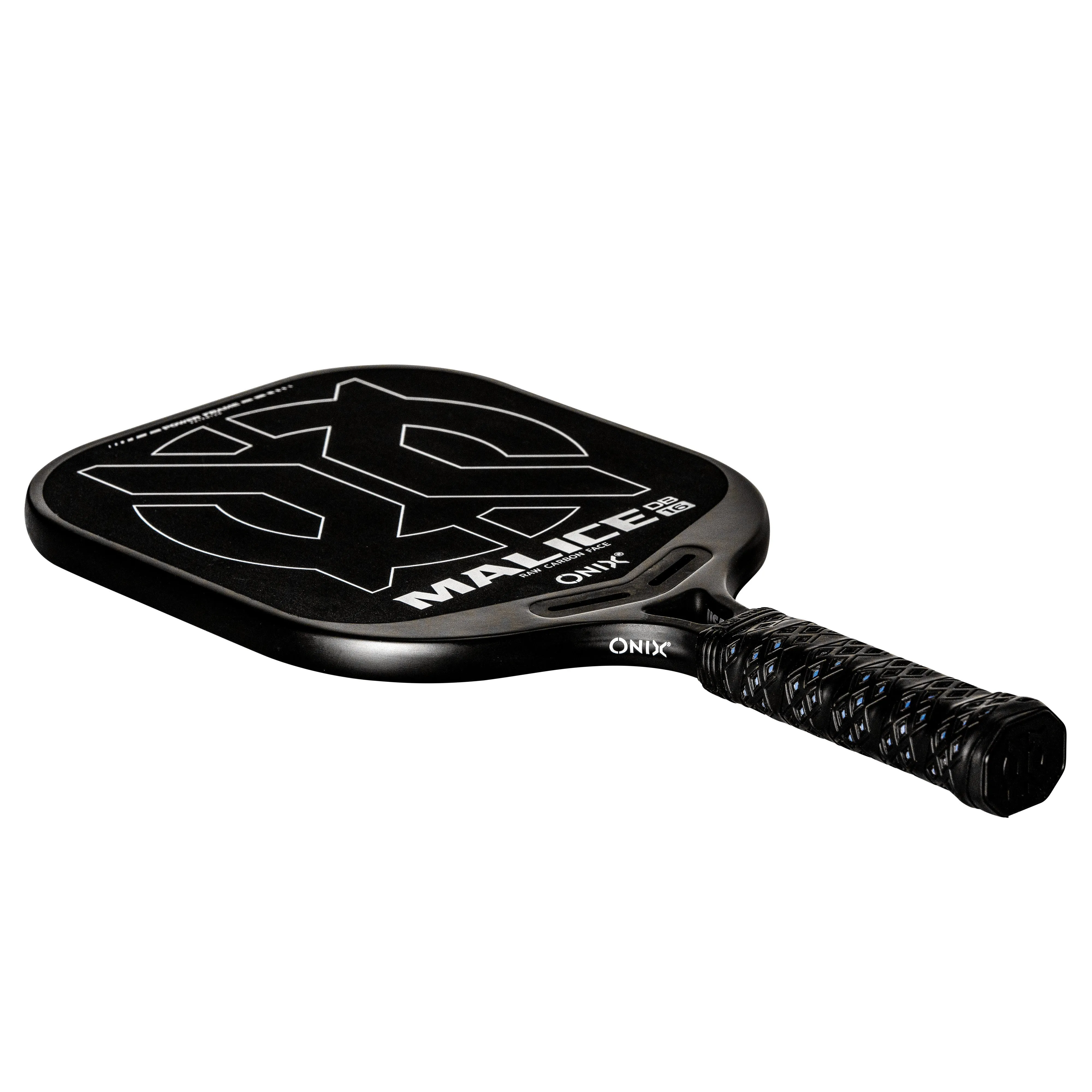 Malice DB Open Throat Raw Carbon Fiber Pickleball Paddle