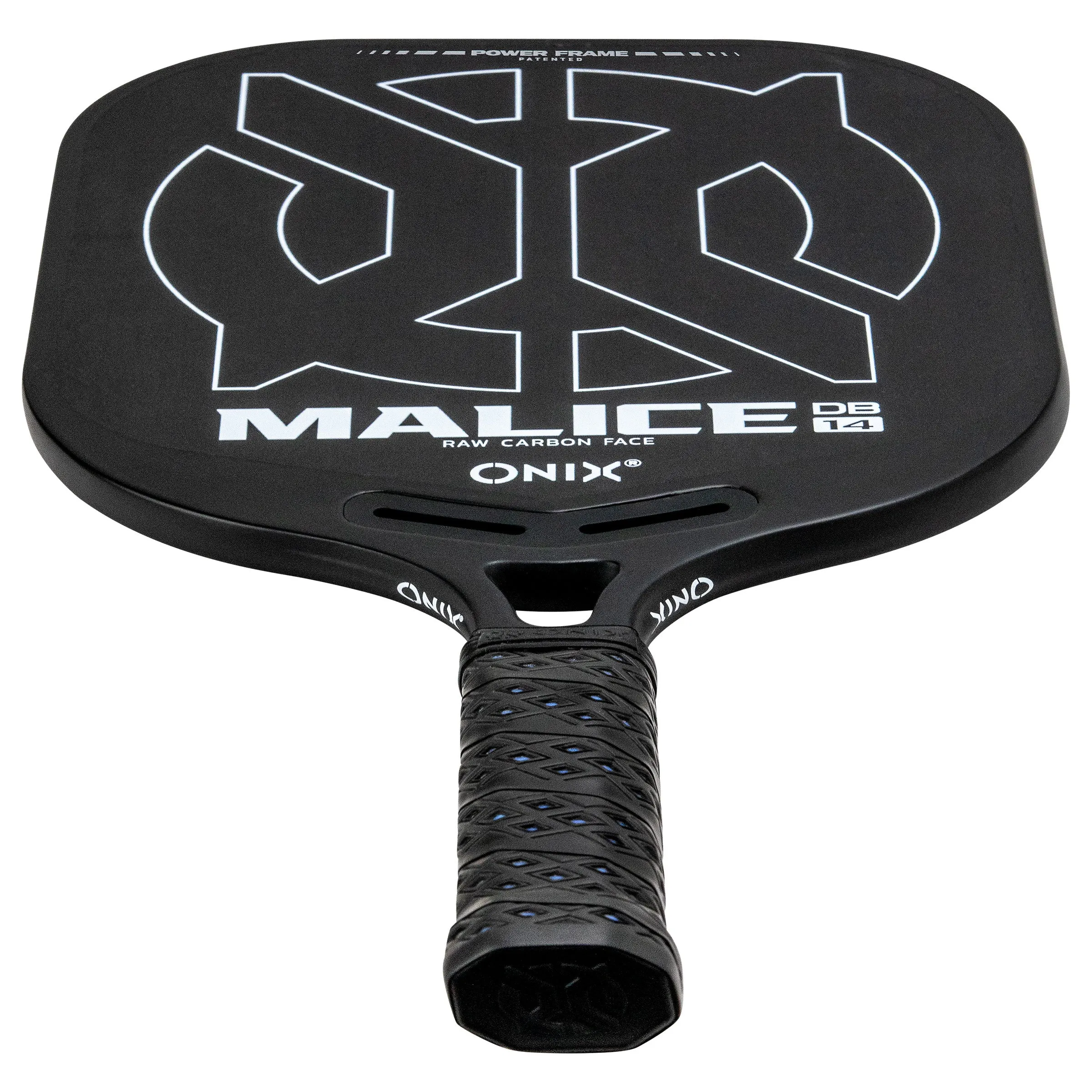 Malice DB Open Throat Raw Carbon Fiber Pickleball Paddle