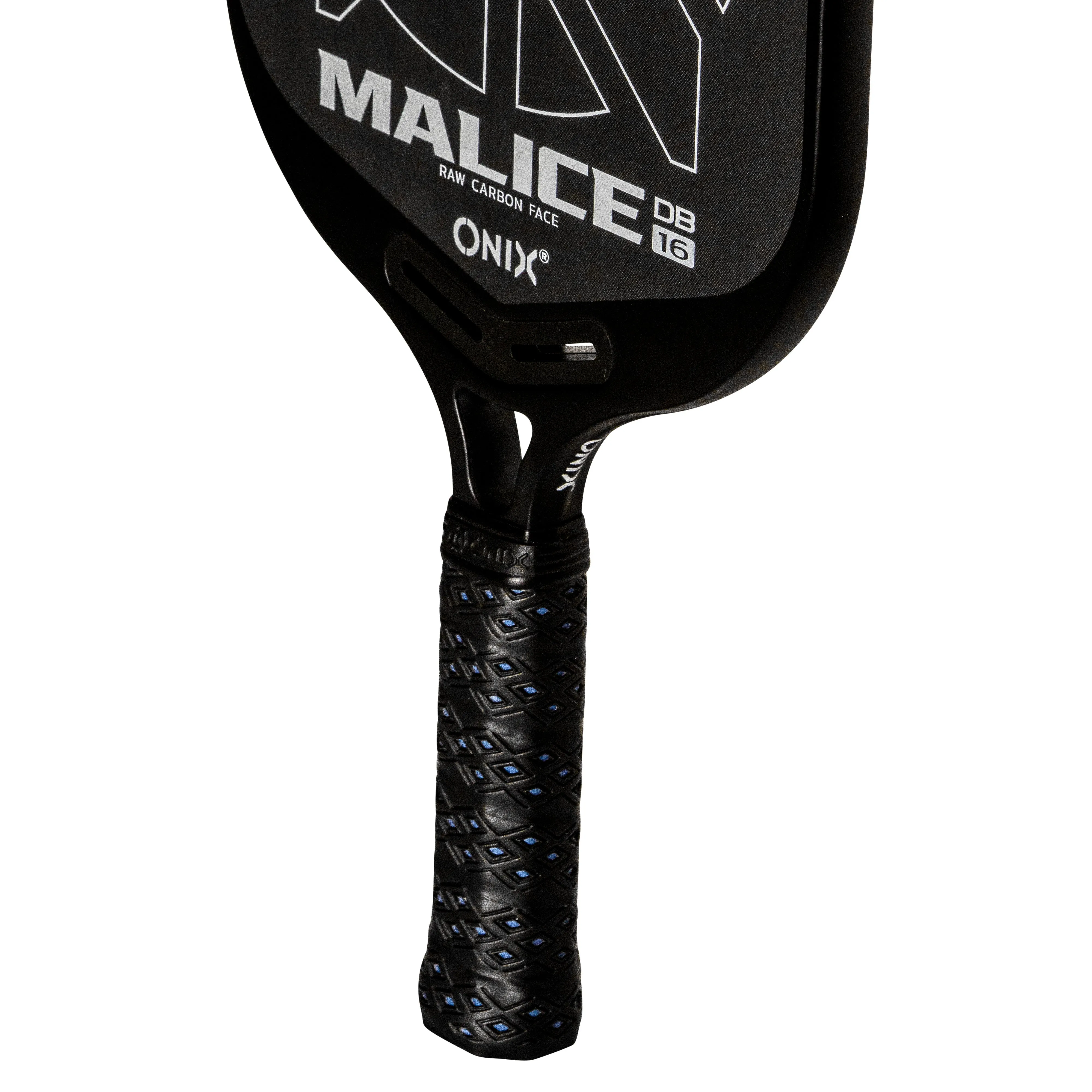 Malice DB Open Throat Raw Carbon Fiber Pickleball Paddle