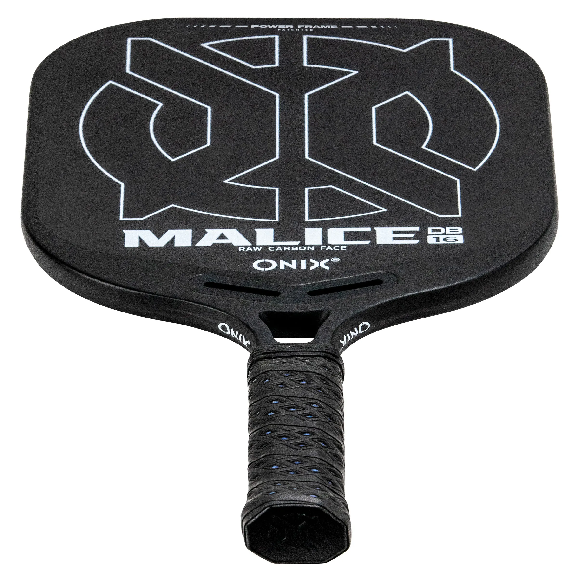 Malice DB Open Throat Raw Carbon Fiber Pickleball Paddle