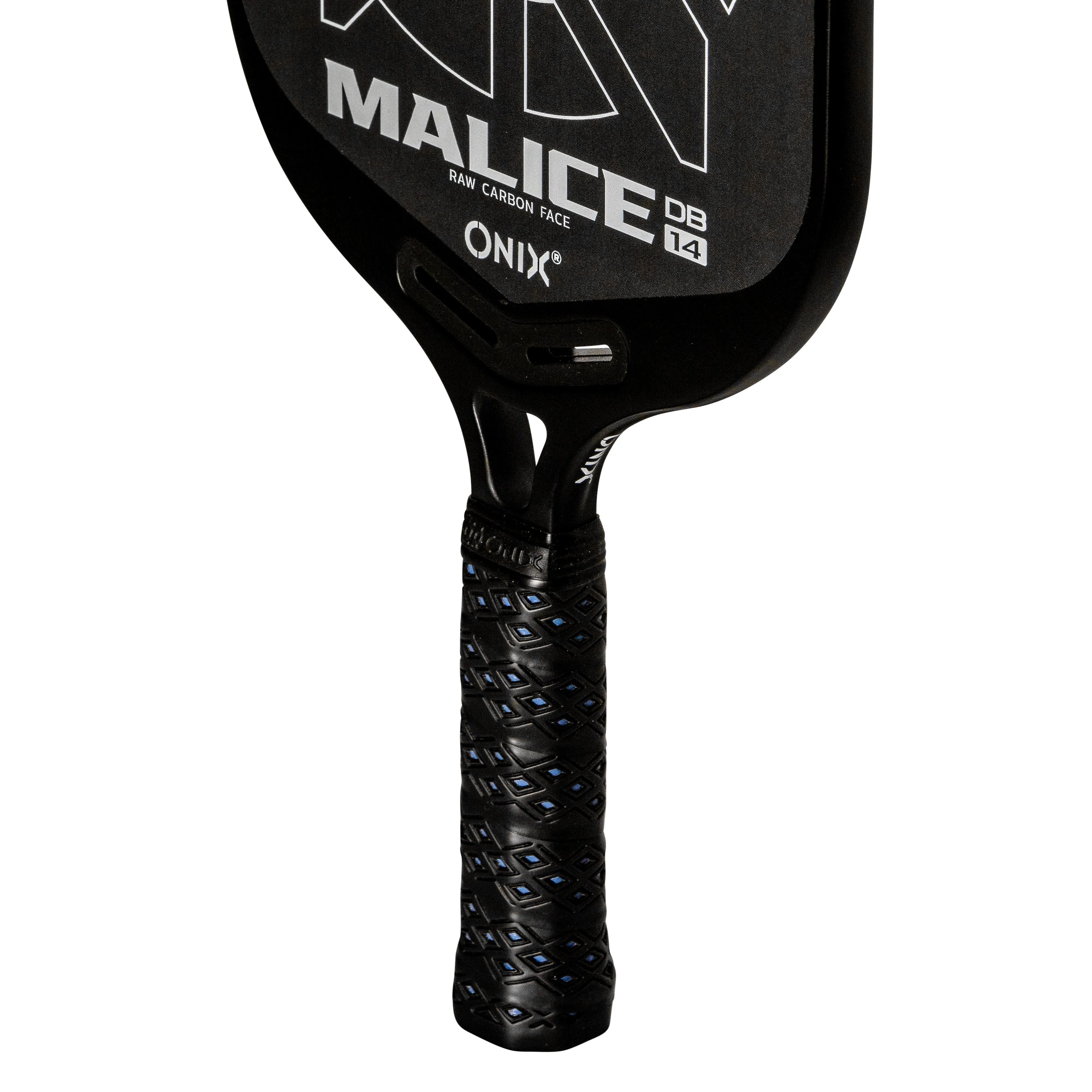 Malice DB Open Throat Raw Carbon Fiber Pickleball Paddle